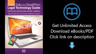 Download The 2014 Solo And Small Firm Legal Technology Guide Pdf