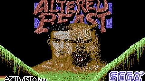 Altered Beast Review for the Commodore 64 by John Gage