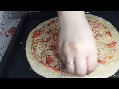 Вот как нужно готовить тесто для пиццы! ТРИ рецепта! Настоящая вкусная пицца - и никаких сложностей!