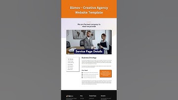 Biznov   Creative Agency Website Template #webflowtemplate #webflow #htmllib