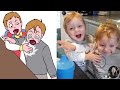 Digital Circus - Drawing Memes: Funniest Moments Baby And Sibling In Trouble | Gods Laugh