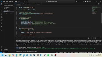 Utilizando en Python 3 FastAPI y el LLM Gemini (Capa gratuita) con salida estructurada JSON