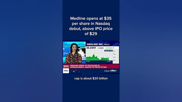 Medline opens at $35 per share in Nasdaq debut, above IPO price of $29