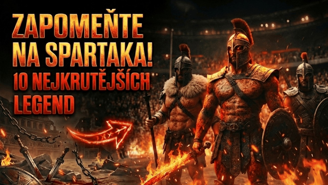 10 Nejděsivějších gladiátorů historie: Stroje na zabíjení, které Řím miloval