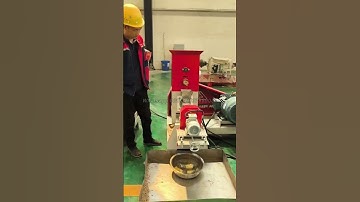 Floating fish feed machine test video for Uganda client #fishfeedmachine #fishfarming