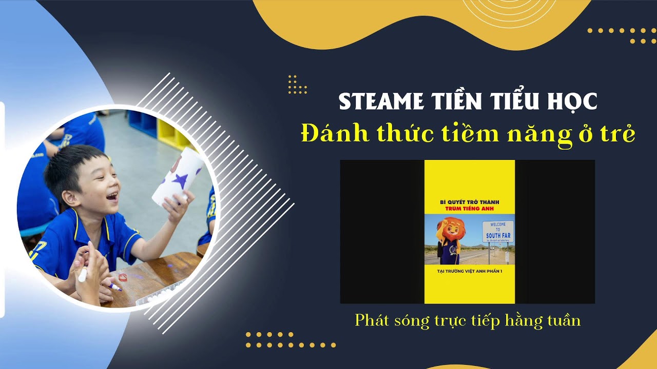 📣 LIVE STREAMING ĐẶC BIỆT DÀNH CHO PHỤ HUYNH CÓ CON TIỀN TIỂU HỌC