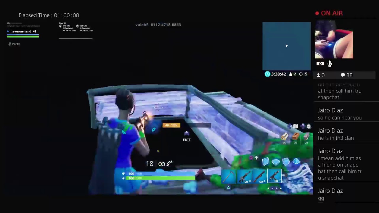 Crazy one handed fortnite player FATE clan