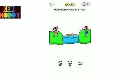 BRAIN OUT - HELP THEM CROSS THE RIVER