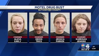 Surveillance leads to multiple arrests in drug bust at Rutherford County motel