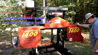 Timberking 1400 Motor Upgrade