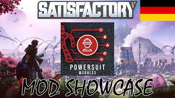 ► PowerSuit Modules Mod ✪ Satisfactory ✪ Deutsch