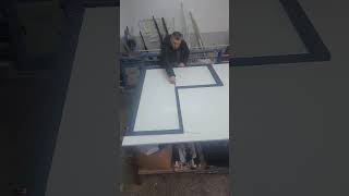 MOTO KARAVAN GRUBUNDAYAN SÜRGÜ KAPI İÇİN ORTADAN DİREKSİZ SİNEKLİK YAPILIRİLETİŞİM 05323052044