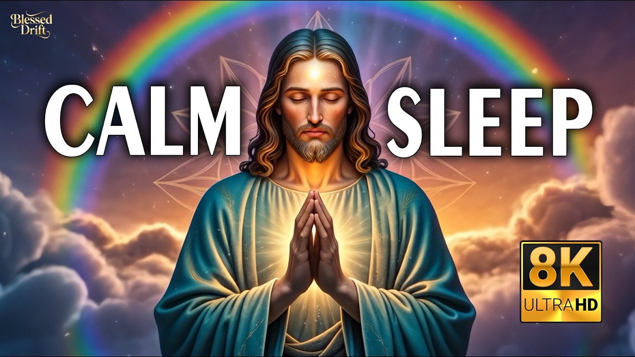 417 Hz + 741 Hz + 174 Hz ✝️ Erase Nighttime Worries – Deep Sleep Under Heavenly Protection