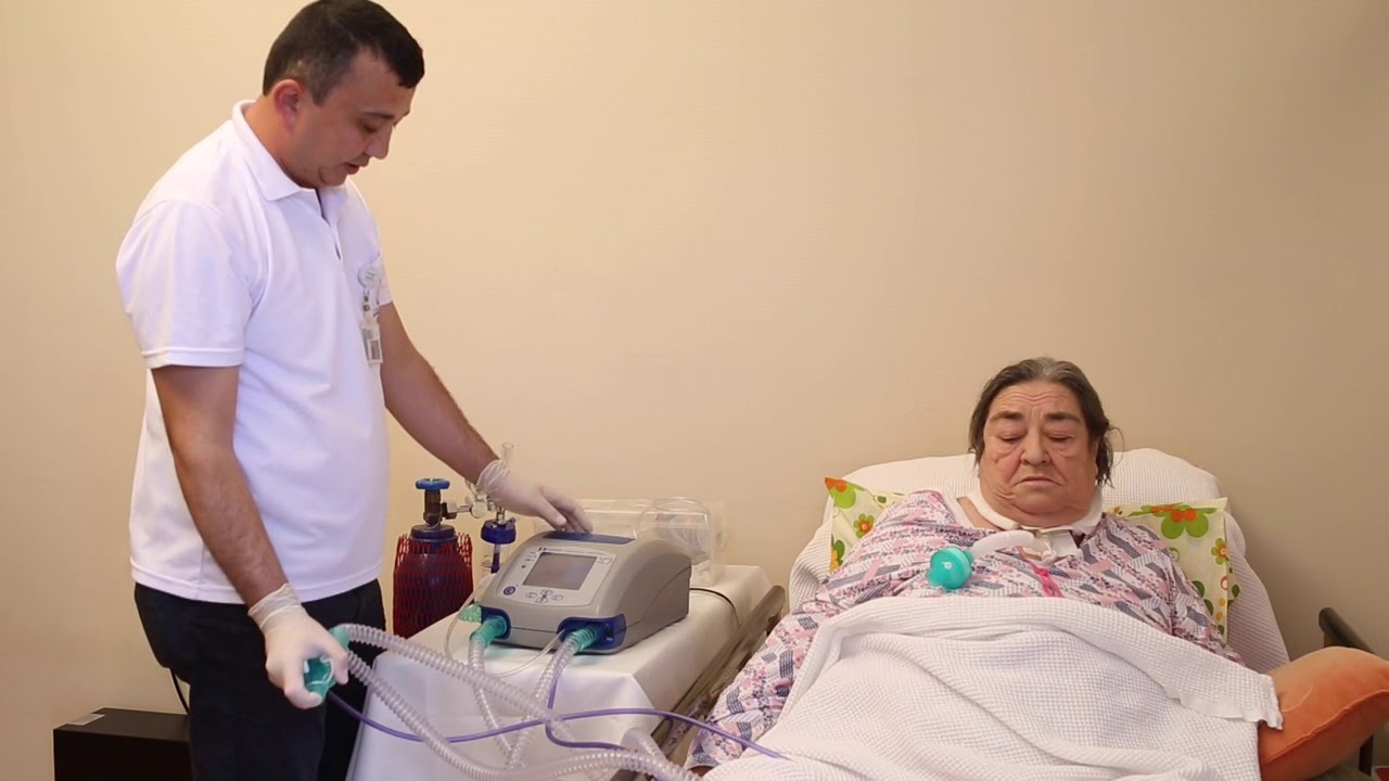 Sağlık Memuru Serkan Beşevli, Yapay Solunum Cihazlarının Kullanımı