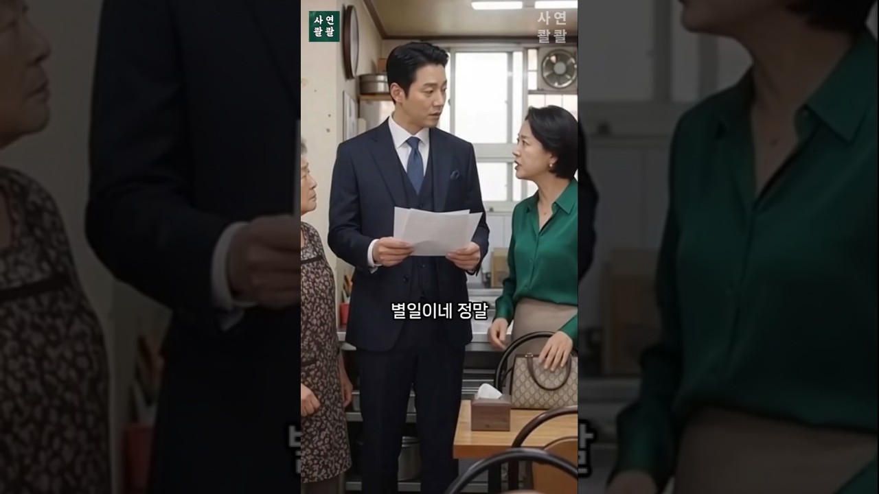할머니가 운영하는 작은 백반집 월세를 갑자기 올리는 건물주, 그 앞에 나타난 변호사 #쇼츠드라마 #감동사연 #반전드라마 #시니어드라마