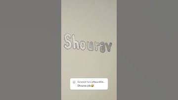 comment your name I am waiting #shourav #thependream #calligraphy