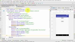 CountDownTimer ile Progress Dialog Uygulaması