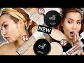 NEW ELF COSMETICS FOR THE NEW YEAR | WEAR TEST REVIEW