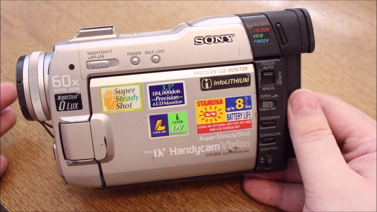 Sony Handycam ( DCR - ) Digital MiniDV 📹 - YouTube