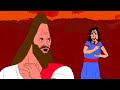 Jesus beats up judas with minos prime theme in background