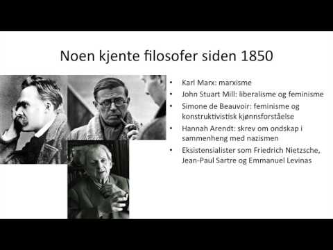 Video: Filosofi I Moderne Tid