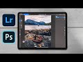 iPad photo editing tutorial: Photoshop to Lightroom workflow (inc focus, perspective blend)