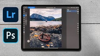 iPad photo editing tutorial: Photoshop to Lightroom workflow (inc focus, perspective blend) screenshot 4