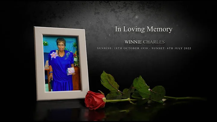 The Funeral Service of  WINNIE CHARLES