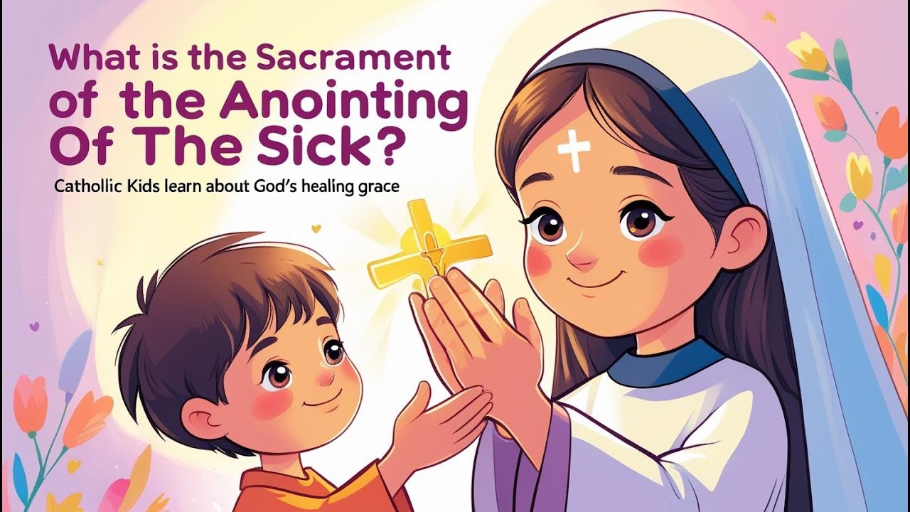 Что такое помазание больных? | Католические дети узнают об исцеляющей Божьей любви и благодати