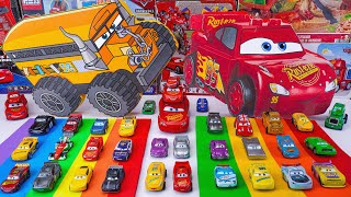 Disney Pixar Cars Unboxing Review | Disney Pixar Cars Transforming Mack Playset
