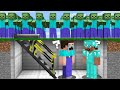 HOW to SURVIVE a NOOB and PRO FROM a ZOMBIE ARMY in Minecraft Noob vs Pro