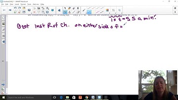 Solving Problems Involving Rates of Change