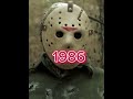 Jason voorhees evolution 1980  2009 shorts viral horror jasonvoorhees