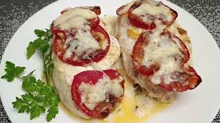 картинка: 🍍 Куриная грудка с ананасом 😉 Лодочки с сюрпризом — сочный, нежный и очень вкусный рецепт, ищут все!