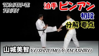 TOMARI-TE PINAN YOSHITOMO YAMASHIRO KARATEDO KATA 山城美智 泊手 ピンアン教範 空手道形