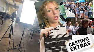 what it’s like being a movie extra!