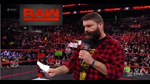 Wwe RAW 20/03/2017 Stephanie Mcmahon Fired Mick Foley