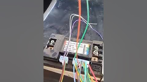 sinewave controller 32amps wiring details
