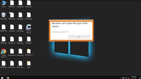 Bpto ransomware removal instructions [.bpto file virus].