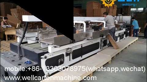 Full automatic carton partition assembly machine