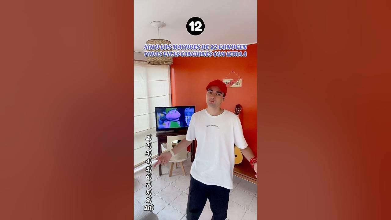 Solo los mayores de 12 conocen todas estas canciones con letra A #youtubeshorts #shorts #musica Solo los mayores de 12 conocen todas estas canciones con letra A #youtubeshorts #shorts #musica