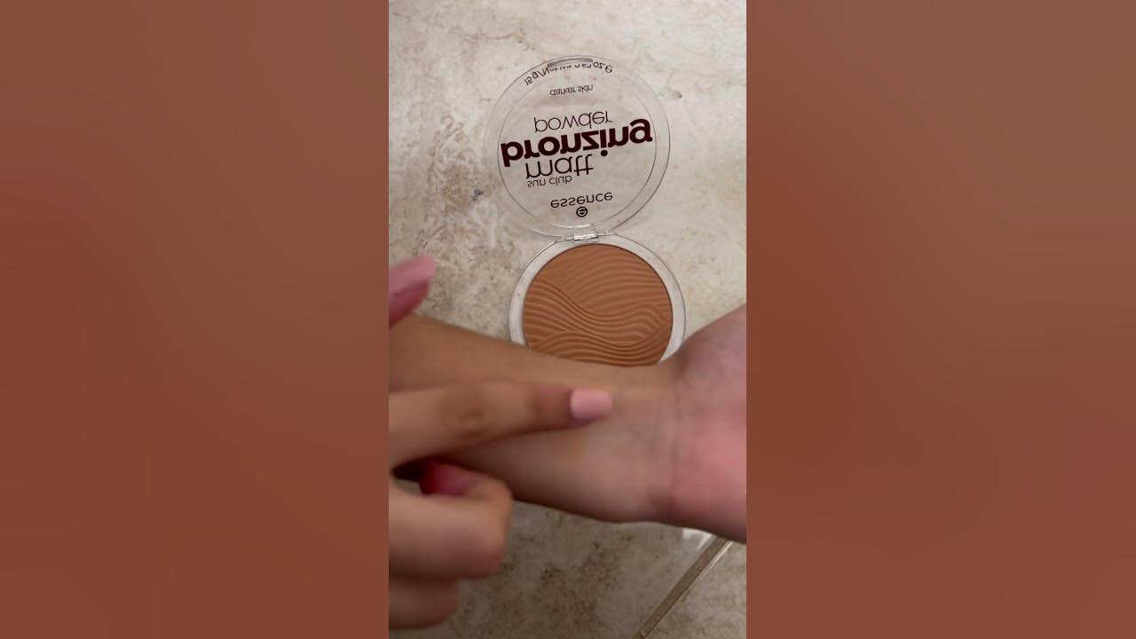 Essence Bronzing Powder! #makeup #makeupreview #shorts #essence # ...