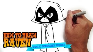 How to Draw Raven- Teen Titans Go! - Video Lesson(Learn how to draw Raven from Teen Titans Go! in this simple step by step narrated video tutorial. I share tips and tricks on how to improve your drawing skills ..., 2014-09-22T06:16:58.000Z)