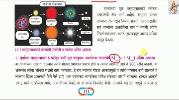19.ताऱ्यांची जीवनयात्रा आठवी सामान्य विज्ञान Part 2 Taryanchi Jivanyatra class 8th science marathi