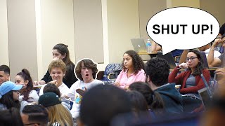 Disturbing Lecture Prank!