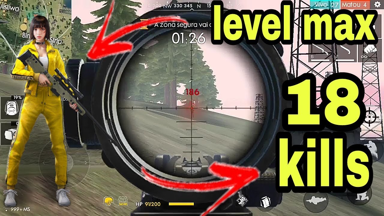 Novo Record e Kelly level Max | Free Fire Battlegrounds ...