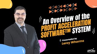 An Overview of the Profit Acceleration Software™ system. screenshot 1