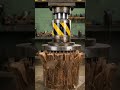 hydraulic press vs keel #AIVideo #hydraulicpress #shortvideo