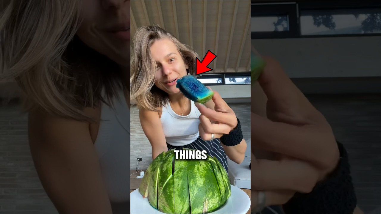 Арбуз 🍉 под микроскопом 😱