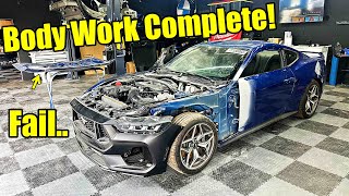 I FIXED ALL THE BODY DAMAGE On MY 2024 FORD MUSTANG GT